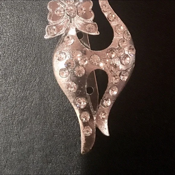 🆕Beautiful Crystal Cat Brooch‎ Pin - Picture 7 of 7